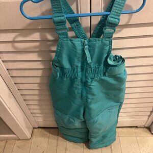 Cherokee 2T Teal Snow Pants
